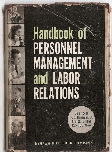 Handbook Of Personnel Management Labor Relations Mcgraw Hill