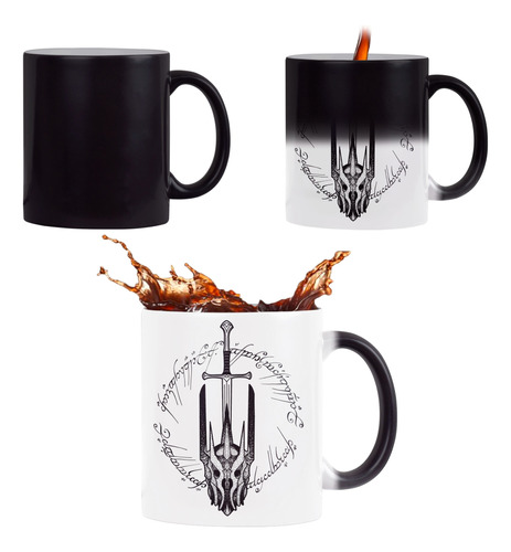 Taza Mágica Sauron Señor De Los Anillos