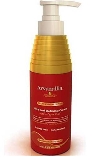 Crema Definitoria Ultra Curl Con Aceite De Argán De Arva