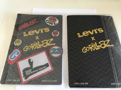 Parches Levis X Gorillaz Set De 7 Parches Originales | Envío gratis