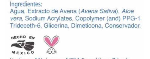 Imagen 4 de 4 de Tónico Facial, Agua De Avena (cruelty Free & Vegan ) (2pz)