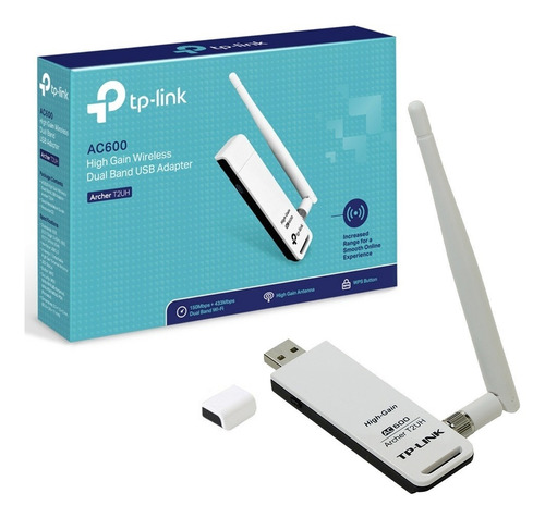 Tp-link Adaptador Usb Wifi Dual Band 433mbp Ac600 Archer T2u