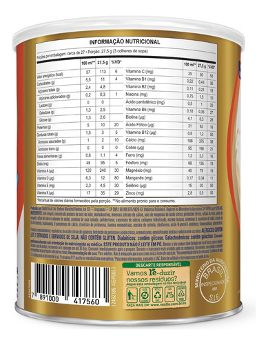 Complemento Alim Nutren Senior Zero Lactose Baunilha 740g Baunilha