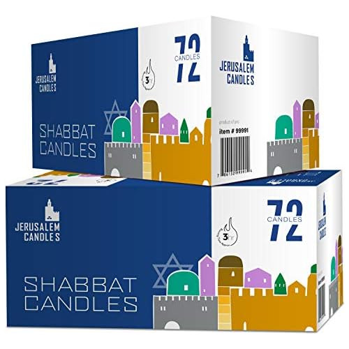 Velas De Shabbat Tradicionales De Shabbos, Duración De...