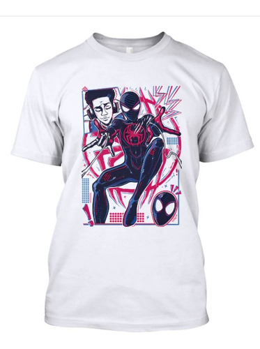 Camiseta Estampada Miles Morales Spiderman