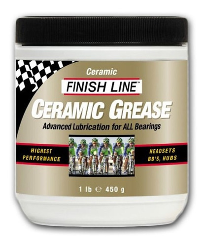 Grasa Ceramic Finish Line P/ Bicicleta - 450 G
