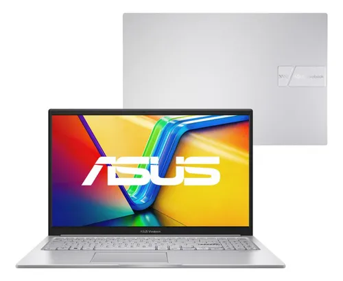 Notebook ASUS Vivobook 15 X1504VA Intel Core i5 1334U 16Gb Ram 1TB SSD Linux KeepOS Intel Iris Xe Tela 15,6" LED FHD Silver NJ2247