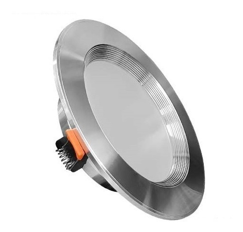 Plafon Led 9w Bote 8 Cms 700 Lm Luz Blanca Acabado Satinado