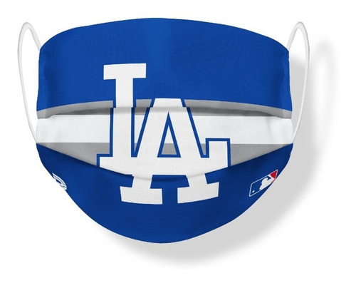 Cubrebocas Dodgers Los Angeles De Tela Sublimada Dwear 3p