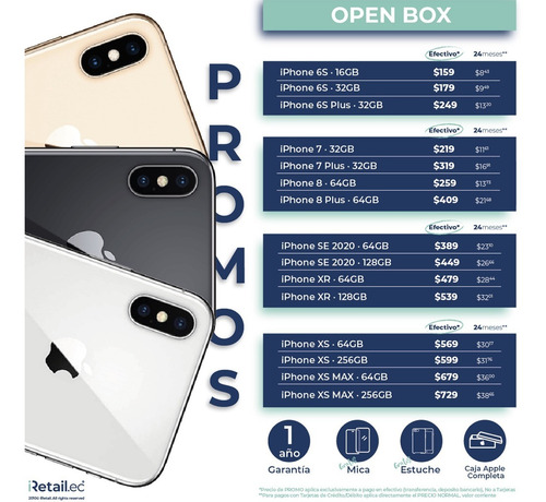 Imagen 2 de 3 de iPhone 8 - Se 2020 64gb 128gb 256gb - Garantia 1 A Ñ O