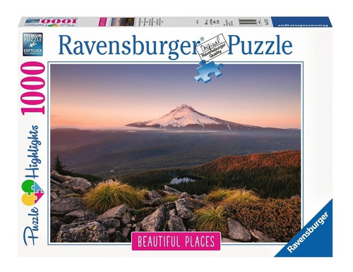 Puzzle 1000 Monte Hood Oregon Usa - Ravensburger 151578