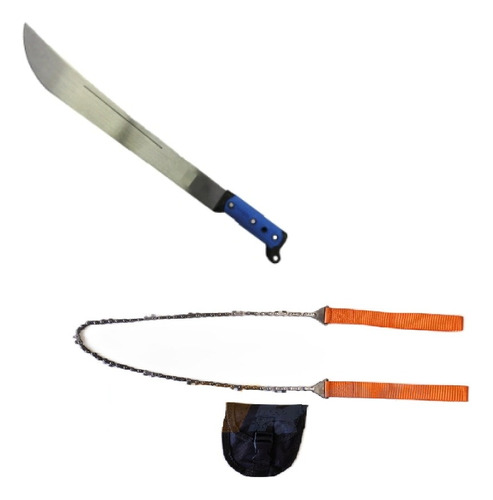 Machete 20 Pulgadas (50,5cm) Mango C/ Grip Y Sierra De Corte