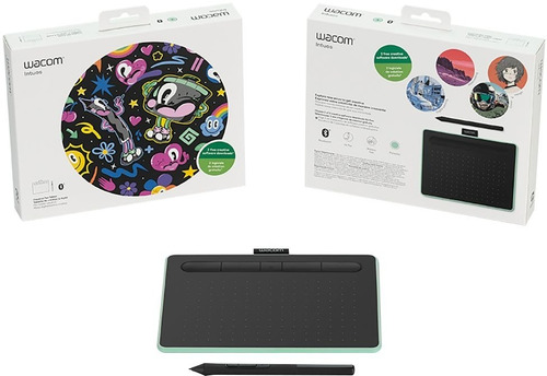 Tableta Gráfica Wacom Intuos Small Bluetooth Pistacho