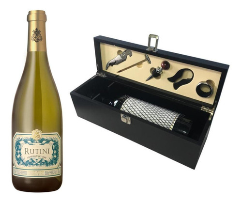 Rutini Chardonnay + Estuche De Madera Fullescabio 1 Botella