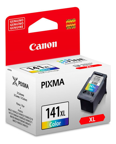 Cartucho Canon Cl141xl Color 2110 2210 3110 3510 Diginet