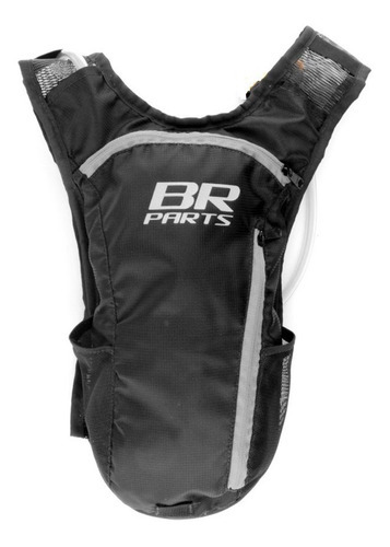 Mochila Hidratação Bike Br Racing Combat 2 Litros Cor Cinza-claro