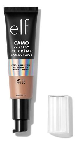 Base Correctora De Color Cc Cream E.l.f. Camo Spf30 Tan 4