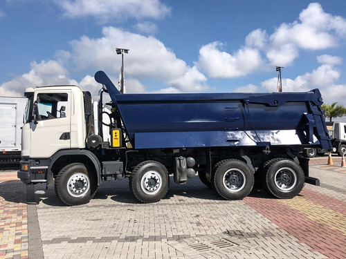 Scania G440 2018 - 8x4 - Caçamba Rossetti 18m³=480,520,540