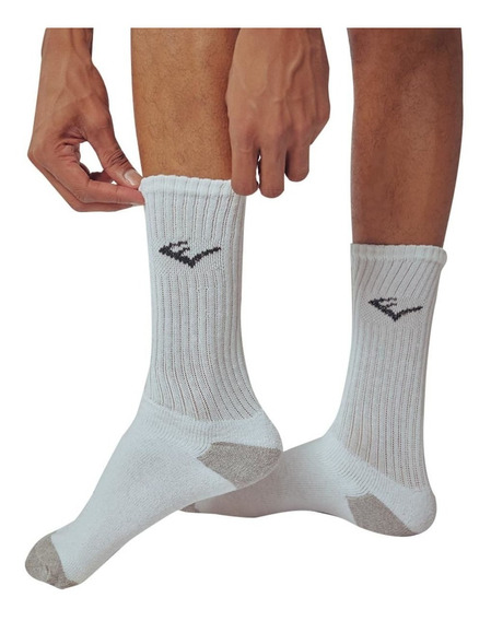 Calcetines Para Largos Everlast Color Blanco | MercadoLibre