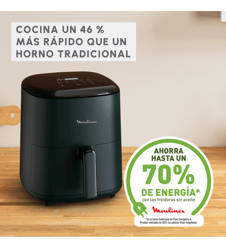 Freidora De Aire Easy Fry Max 5l Forest Color Verde oscuro