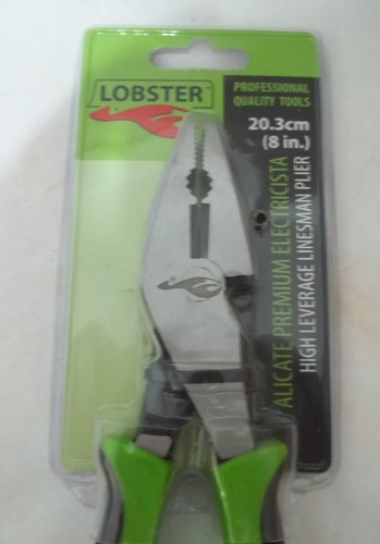 Alicate Electricista 20 Cm (8 PuLG.) Lobster