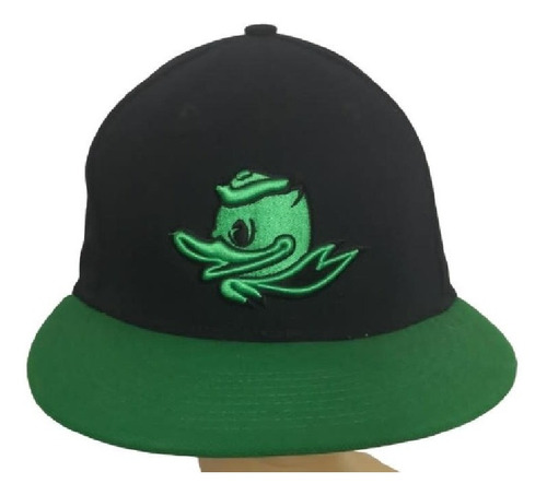 Gorra De Broche Marca Nike Negra Y Verde Talla Unica Dri Fit