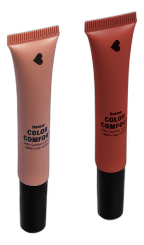 Kit de pintalabios Color Comfort: terracota de 12 ml y caramelo de 12 ml con acabado mate de terracota
