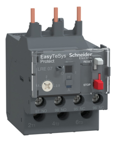 Rele Termico 1.6a-2.5a Regulable Scheneider Easypact Lre07