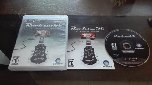 Rocksmith Para Play Station 3,excelente Titulo.