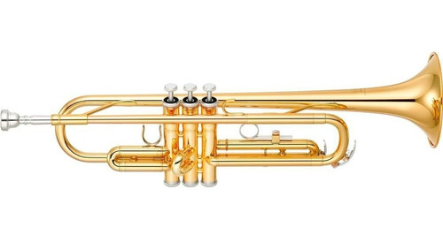 Trompete Yamaha Ytr -2330 Dourado Original + Estojo, Bocal. 