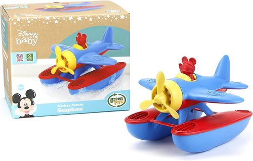 Avion Mickey Disney Bebe Niño Juguete Baño Piscina Bañera