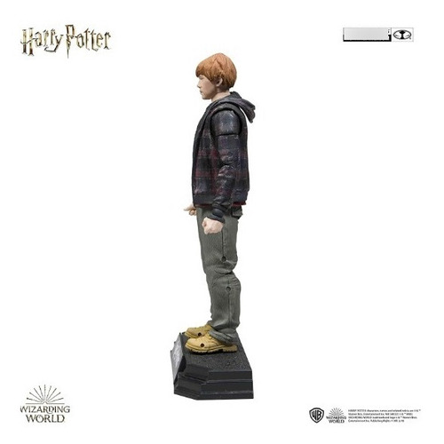 Action Figure Ron Weasley Harry Potter Boneco + Acessorios