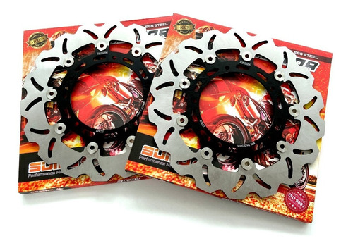 Sumo Discos Freno Delanteros Acero Yamaha Yzf1 (2007-2014)