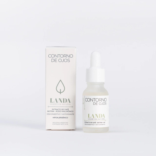 Contorno De Ojos Hipoalergénico I Landa - Cosmética Natural Momento De Aplicación Día/noche Tipo De Piel Todo Tipo De Piel