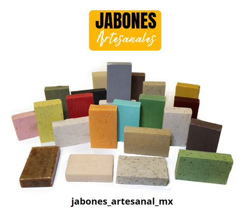 Paquete De Jabones Artesanales De 100 Gramos