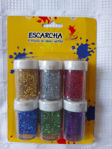 Set De Escarcha Para Manualidades. Artículos Escolares