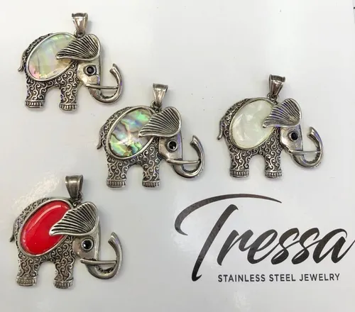 Dije Acero Modelo Elefante