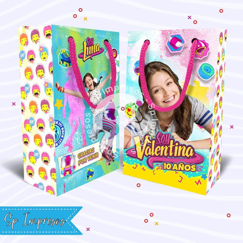 Bolsitas Sorpresitas Cumpleaños Soy Luna Y Otros Pack 15 Uni