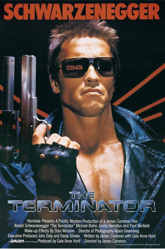 Póster De La Película Terminator Vintage Classic Movie Poste