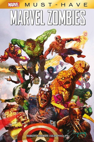 Libro Mst50 Marvel Zombies - Philips Sean