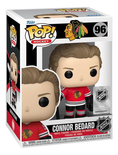 Funko Pop Nhl Chicago Blackhawks Connor Bedard