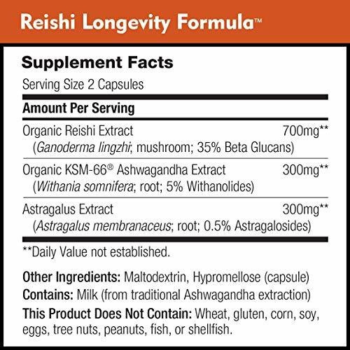 Imagen 5 de 7 de Reishi Longevity Antienvejecimiento Dailynutra (90 Cápsulas