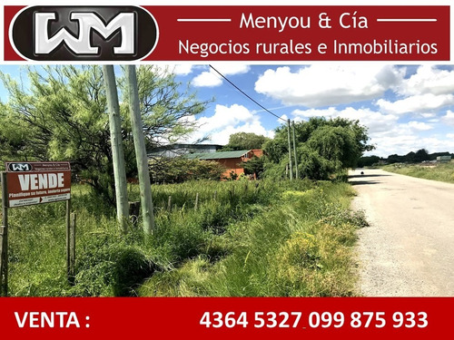 Venta Terreno En Trinidad Flores 1145 M2 30mts De Frente