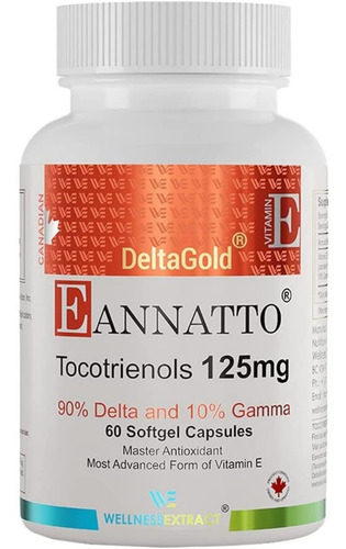 Vitamina E Con Tocotrienols - Unidad a $5065