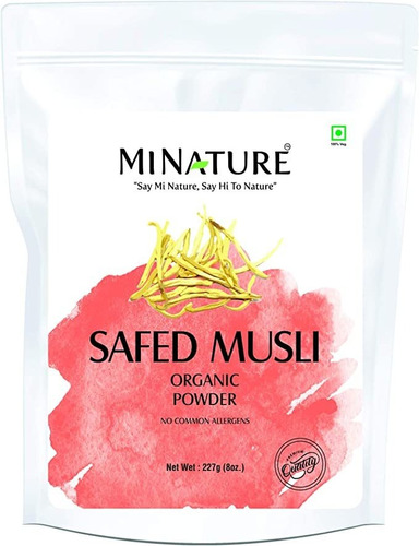 Mi Nature Usda Organic Safed Musli Powder (chlorphytum Bori.