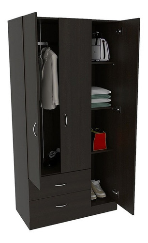  Closet Austral 3p 180 X 90 X 47 Rta Wengue