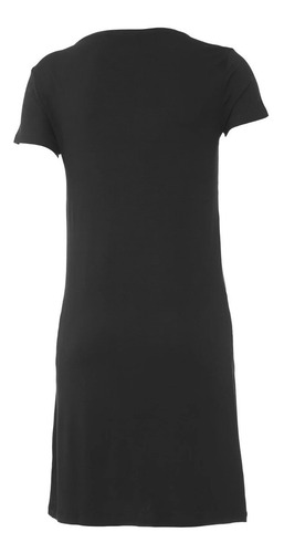 Imagem 3 de 3 de Vestido Camisetão Curto Calvin Klein Original Don125 Manga C
