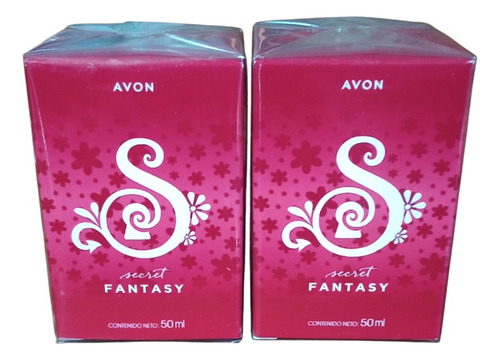 Avon Pack X2 Perfumes Secret Fantasy 50ml