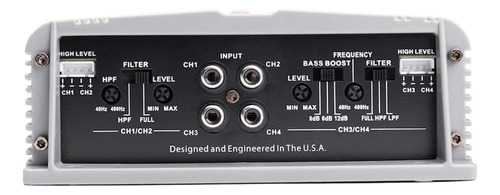 Sa2100.4 Smash S Amplificador Clase Ab De 4 Canales Y ...