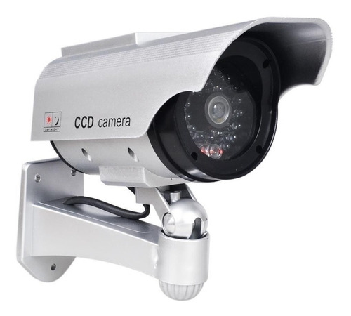 Imagen 3 de 4 de Camara De Seguridad Falsa Con Luz
